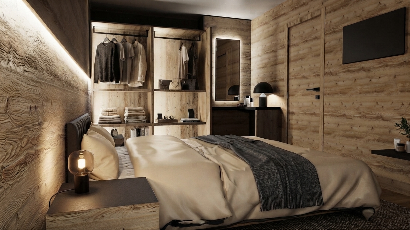 hotel-la-perla-andalo-camera-matrimoniale-cabina-armadio