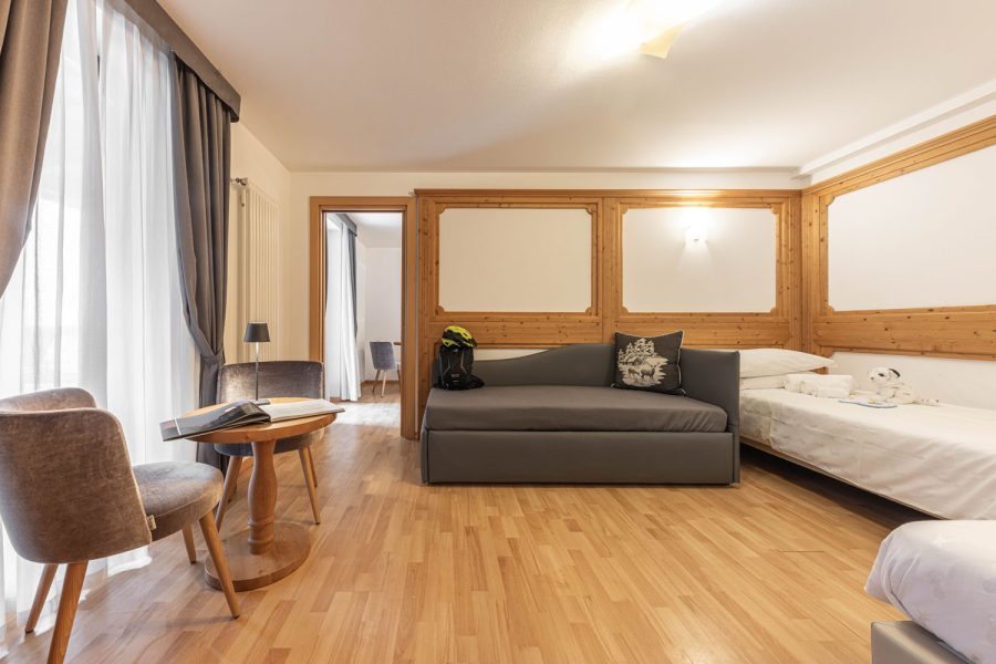 camera dolomia mezza pensione hotel La Perla Andalo